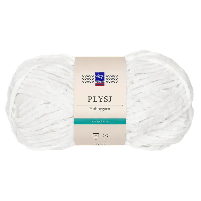 Plysj garn