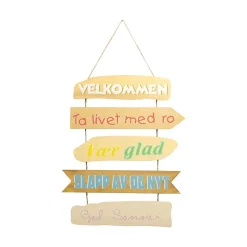 Skilt Sommer
