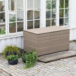 Stor vanntett putekasse