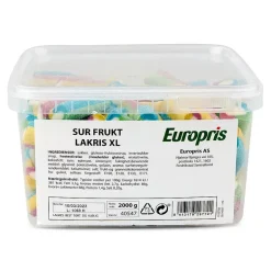 Sur frukt lakris