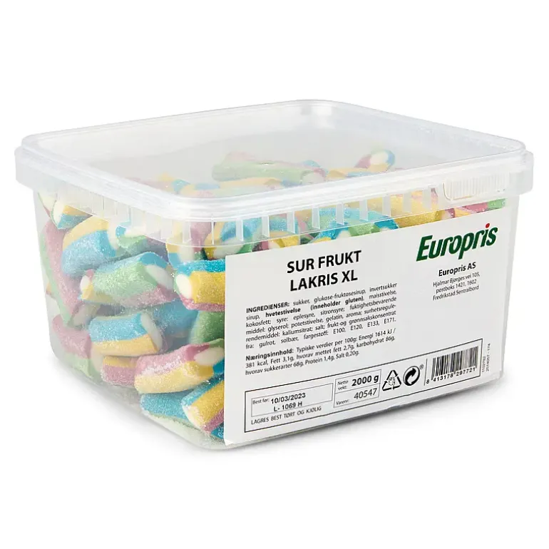Sur frukt lakris