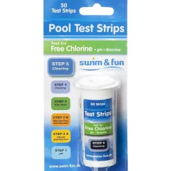 Teststrips klor/pH