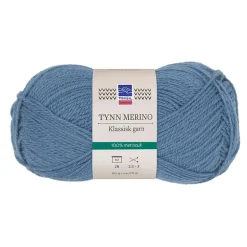 Tynn merino garn