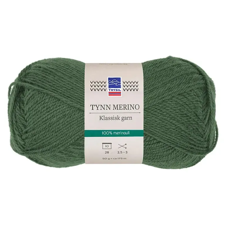 Tynn merino garn