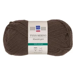 Tynn merino garn
