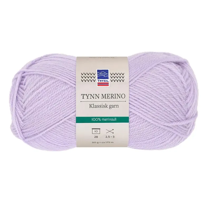 Tynn merino garn