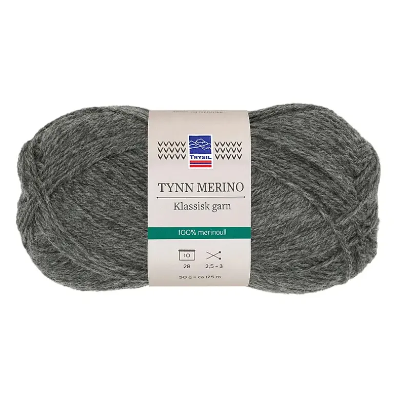 Tynn merino garn