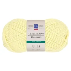 Tynn merino garn
