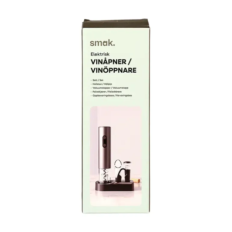 Vinåpner-sett
