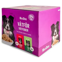 Våtfôr hund, 24-pk