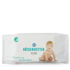 Våtserviett 72 stk
