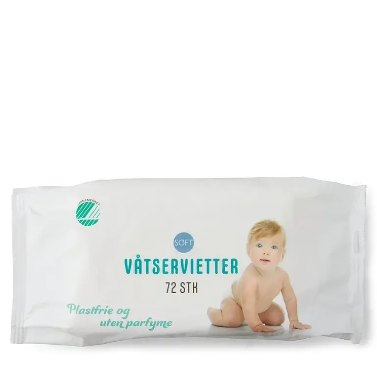 Våtserviett 72 stk