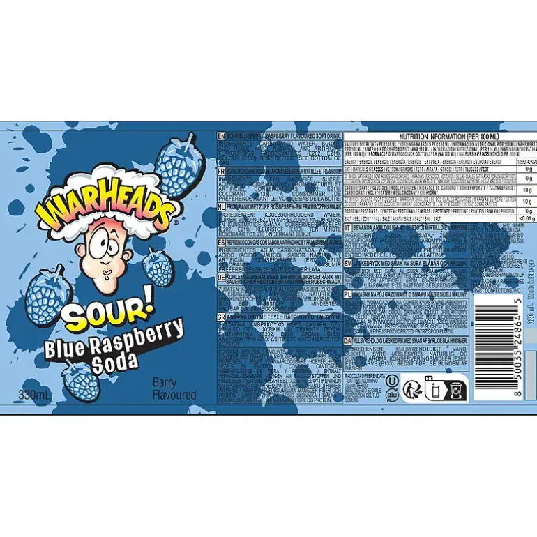 Warheads sour soda
