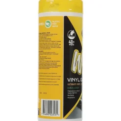 Wipes vinyl gloss