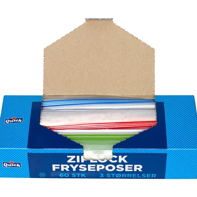 Ziplock fryseposer