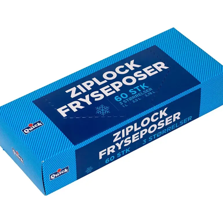 Ziplock fryseposer